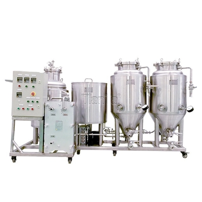 High Efficiency 100L Home Brew Equipment Brewery Fermenter Tanks Beer Brewing System For Personal Use