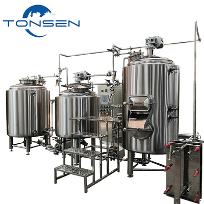 Hotels 300L 500L Stainless Steel Beer Brewery Equipment For Sale