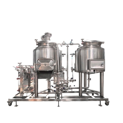 Brewpub Beer Brewery Restaurant 100l 200L Home Brewery Equipment 300L Beer Pilot System For Beer Brewing