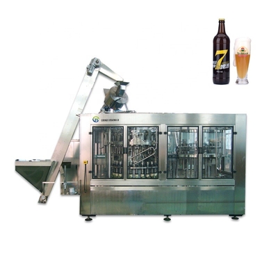 Filling and capping machine chemical liquid automatic for beer canning